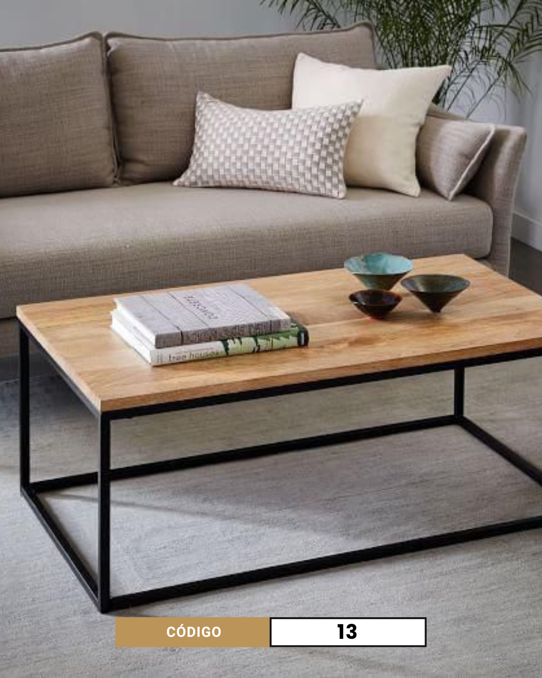 Mesa de Centro Cod. 13