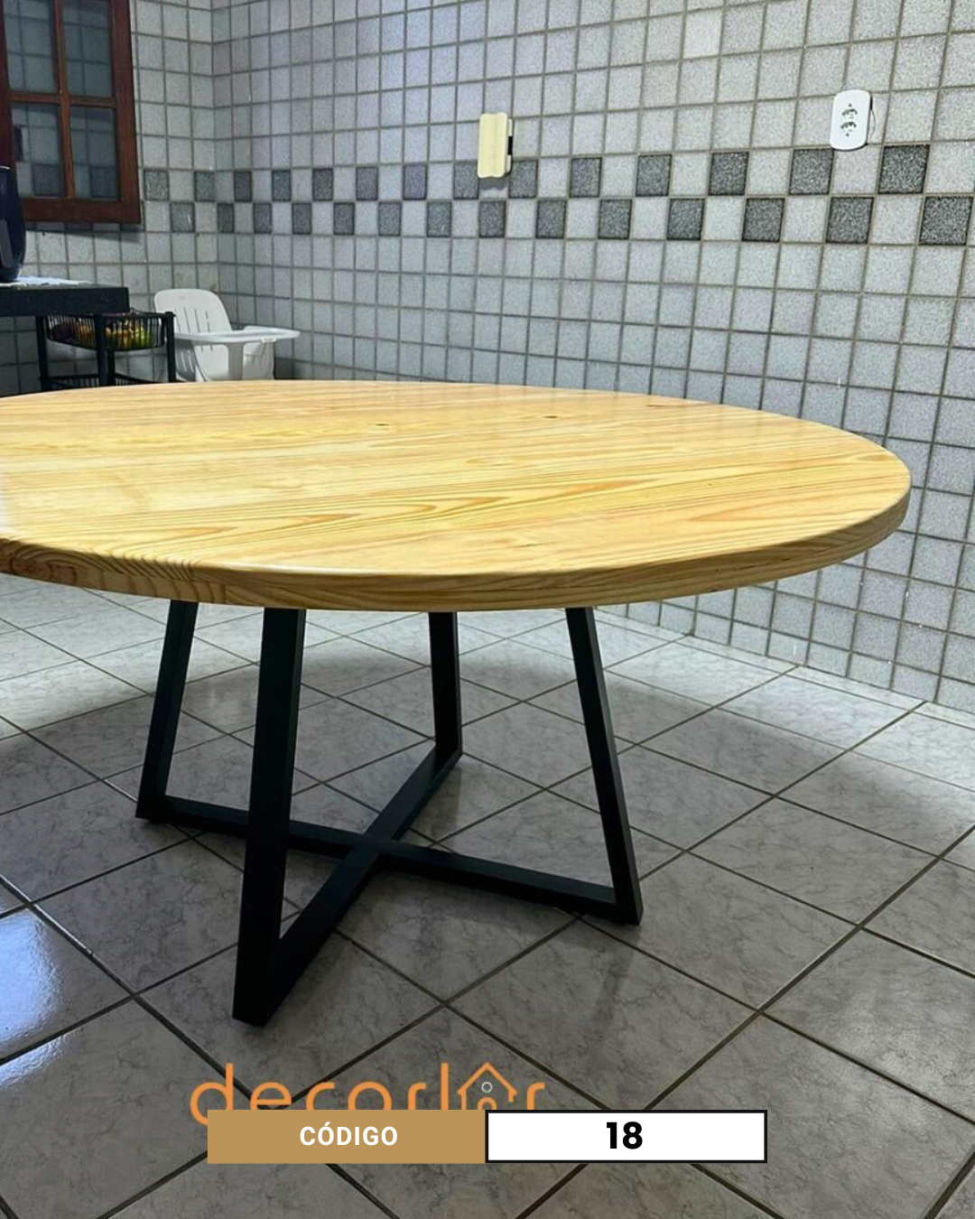 Mesa de Jantar Cod. 18